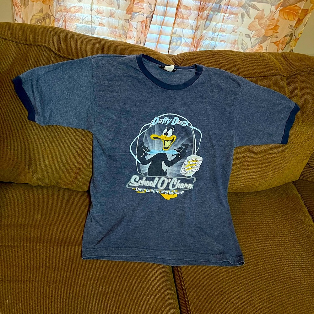 Daffy Dunk T-Shirt, size Large, vintage, 2003 (used)